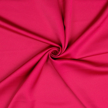 Tissu effet soie fuchsia 140 g/m²