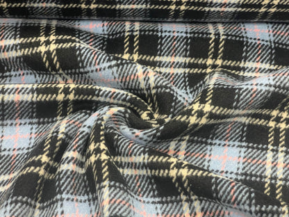 Mantlikangas-sinine ruuduline 410 g/m²
