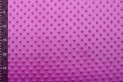 Minky polaire fuchsia 260 g/m²