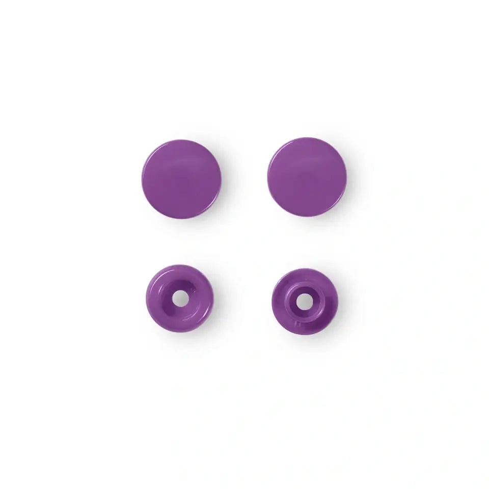 PRYM Spiedpogas Ø12.4 mm 30 gab-purpura