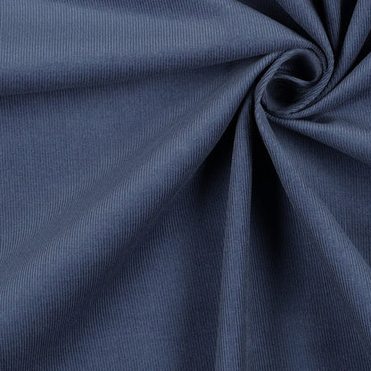 Fine cotton corduroy-smoky blue 145 g/m²