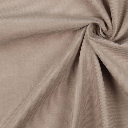Velours côtelé de coton fin, sable 145 g/m²