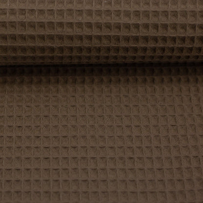 Tissu gaufré brun 230 g/m²