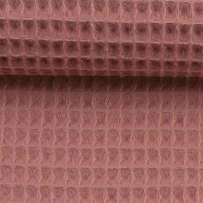Waffelstoff-Altrosa 230 g/m²
