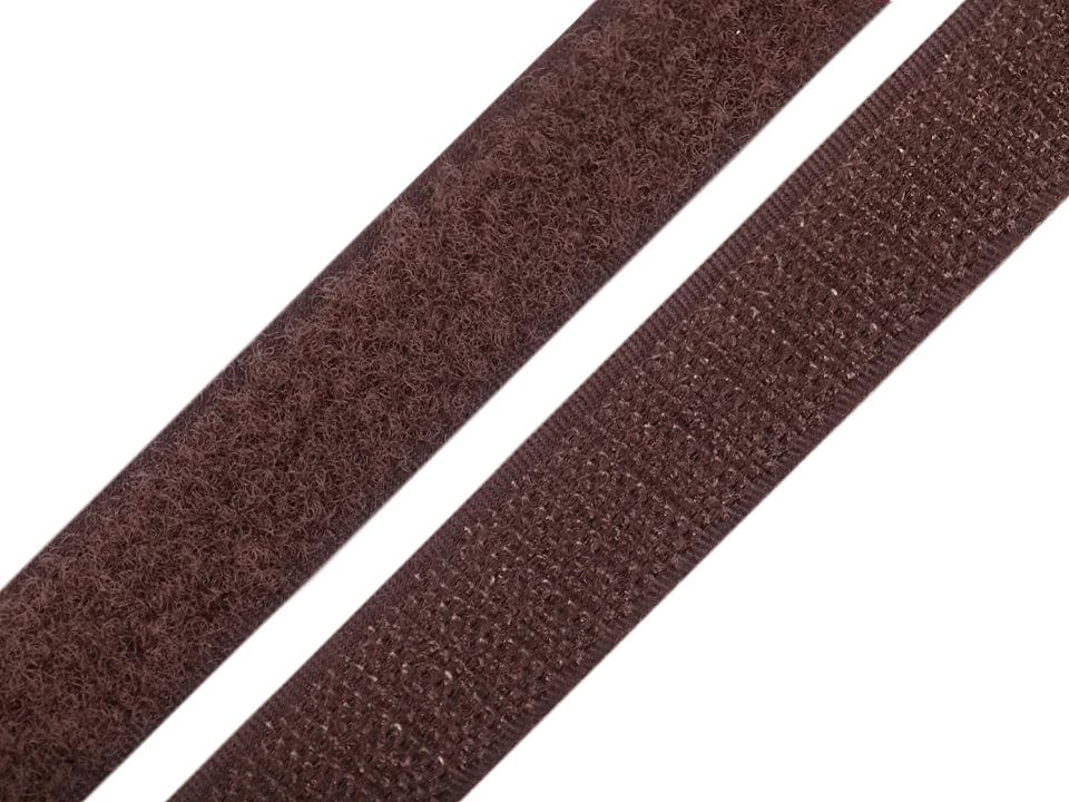 Velcro lenta 2 cm-brūna